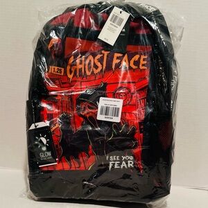 Scream’s NWT Ghost Face Comic Panel Glow-In-The-Dark Nylon Backpack